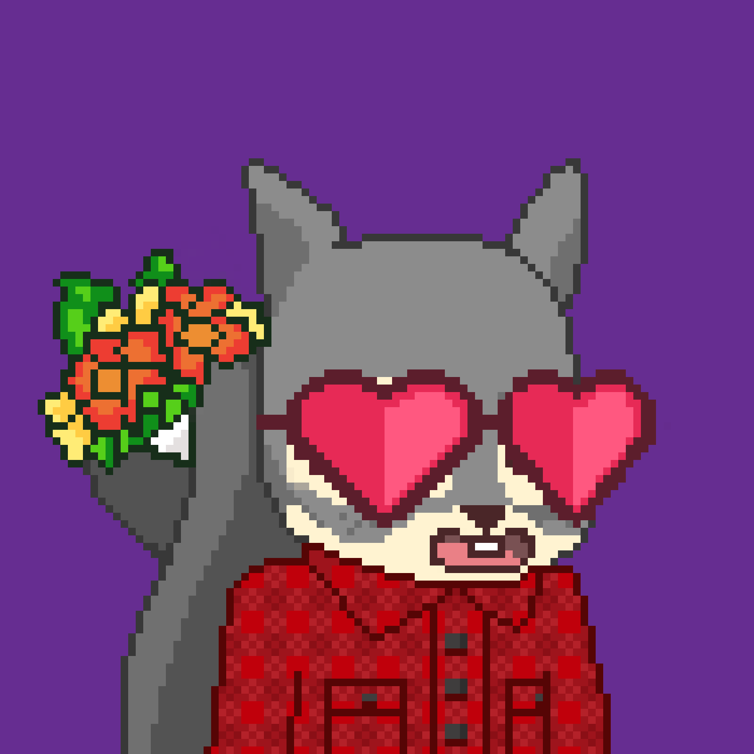 Pixel Squirrels #7860 NFT on Algorand