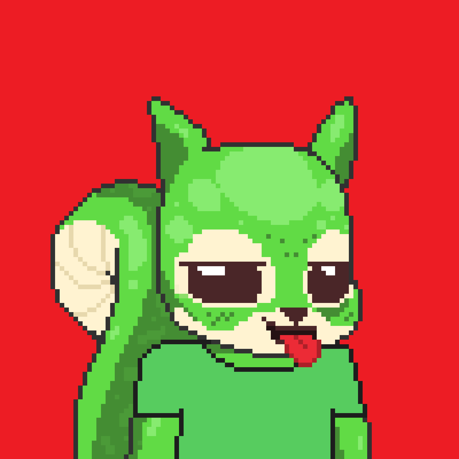 Pixel Squirrels #7864 NFT on Algorand