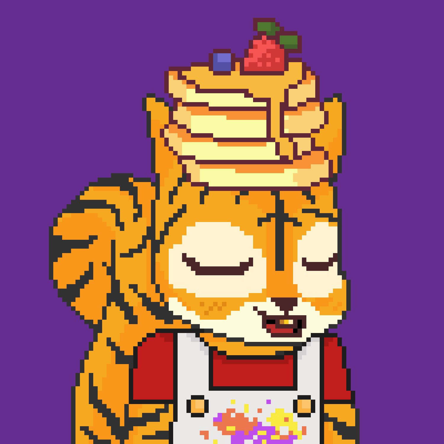 Pixel Squirrels #7875 NFT on Algorand