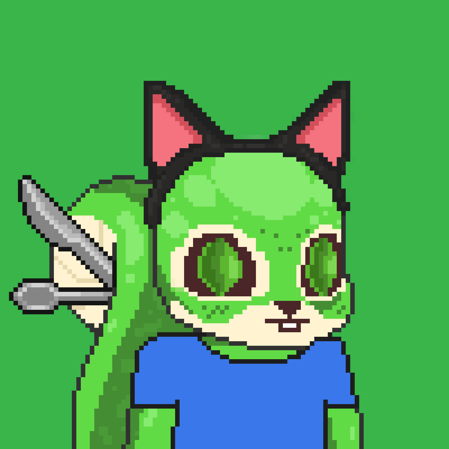 Pixel Squirrels #7877 NFT on Algorand