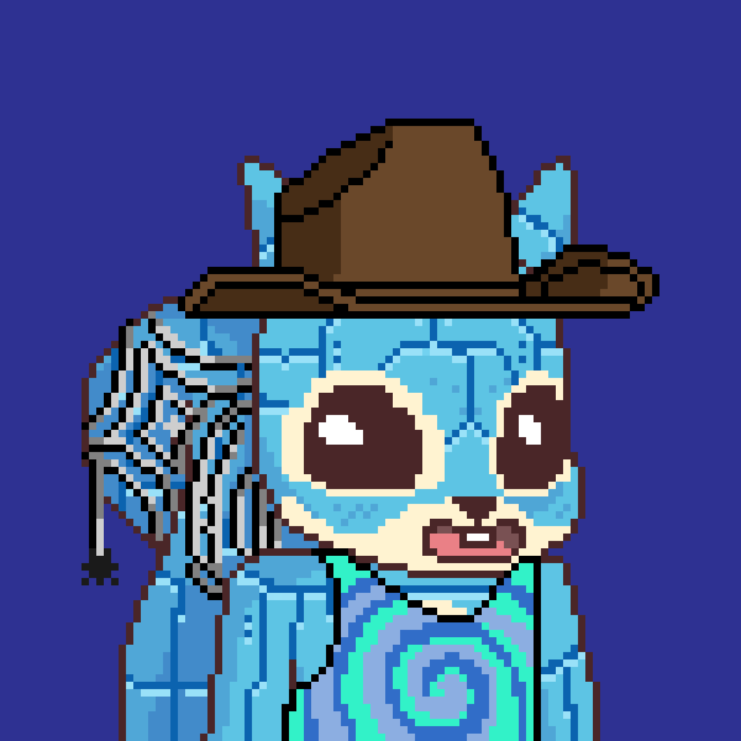 Pixel Squirrels #7880 NFT on Algorand