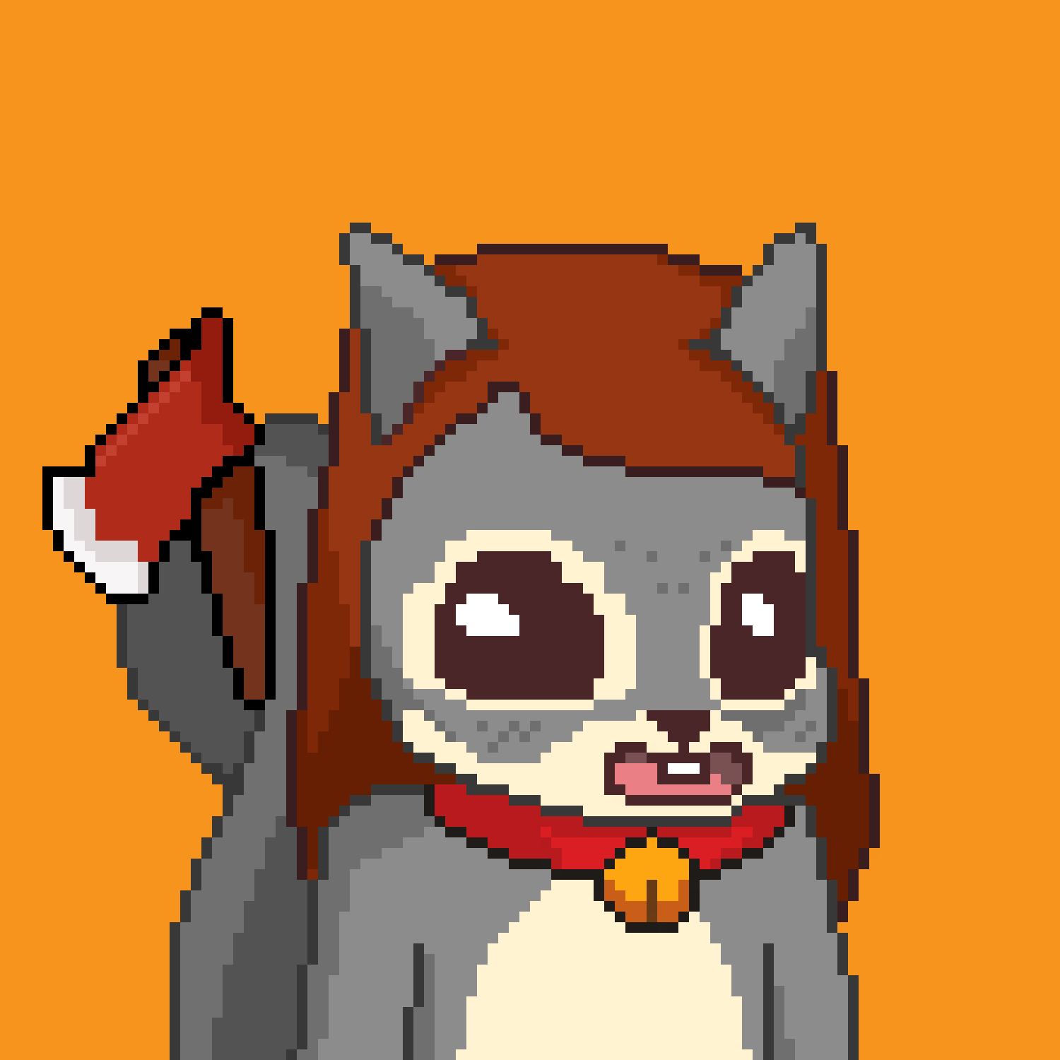 Pixel Squirrels #7884 NFT on Algorand