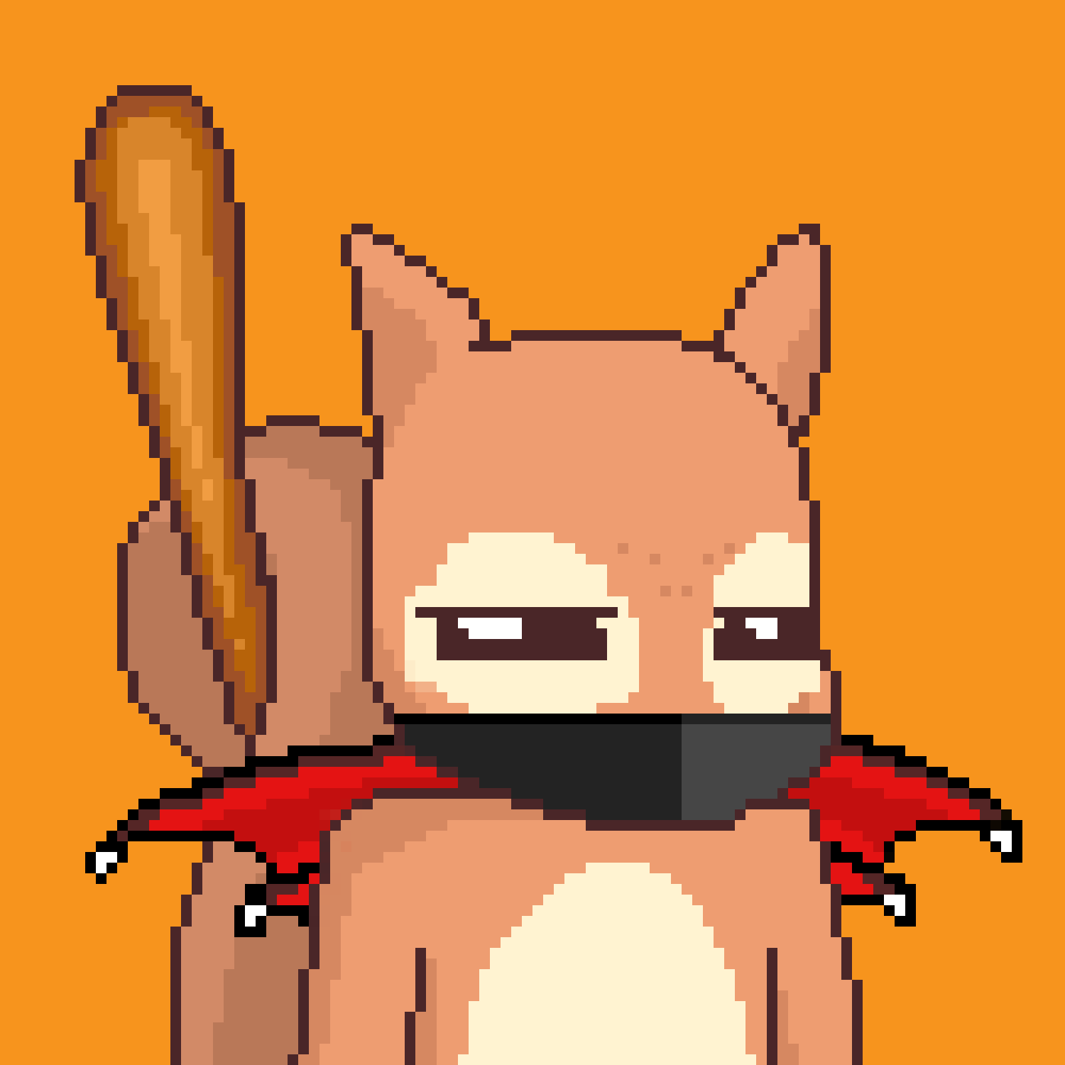 Pixel Squirrels #7897 NFT on Algorand