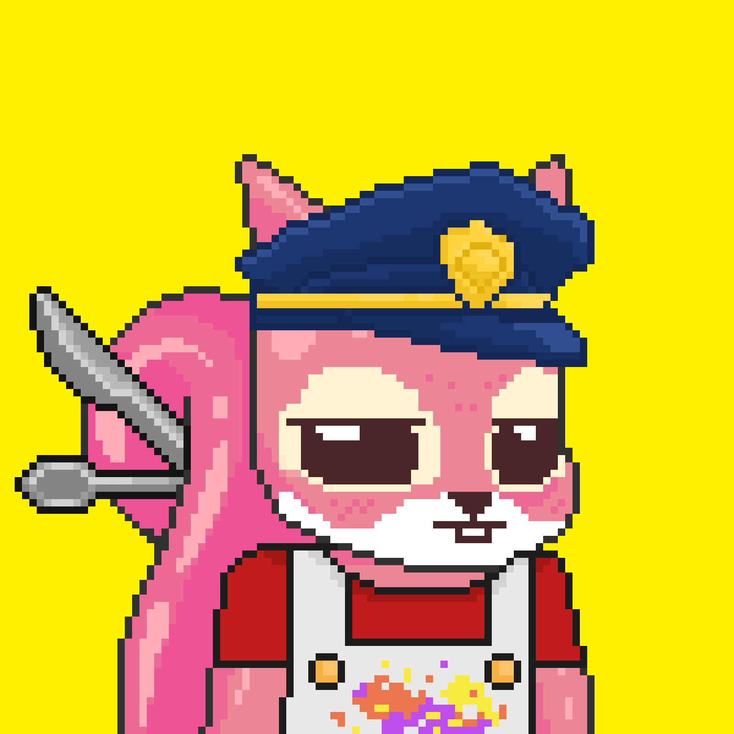 Pixel Squirrels #7904 NFT on Algorand