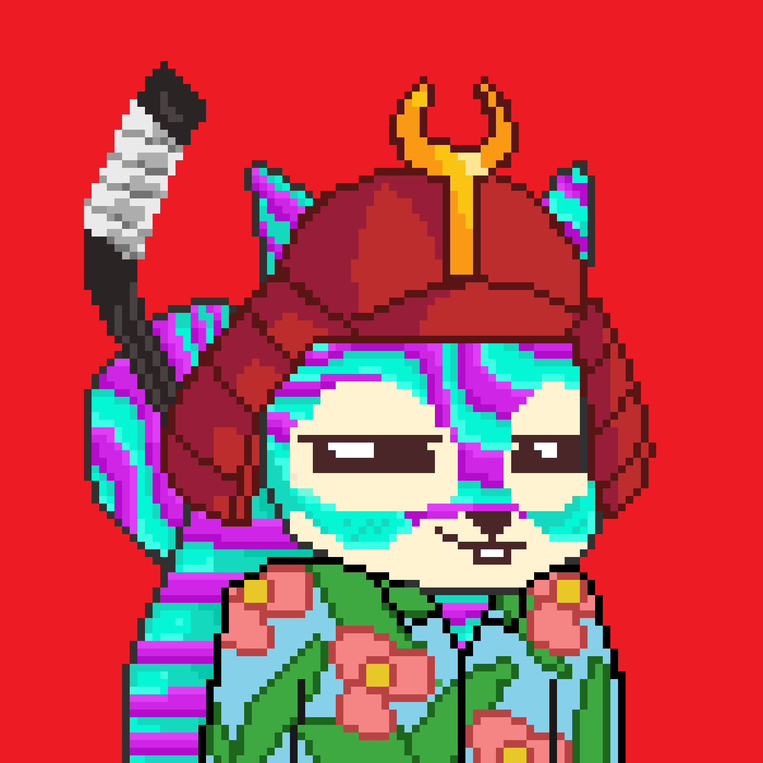 Pixel Squirrels #7924 NFT on Algorand