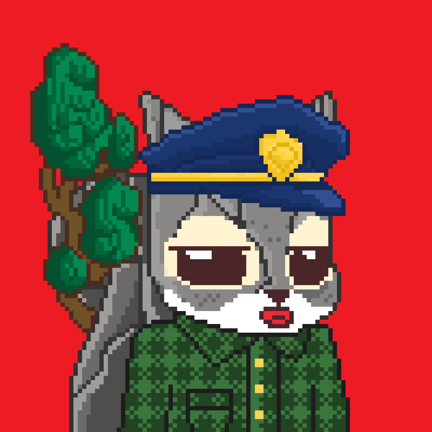 Pixel Squirrels #7929 NFT on Algorand