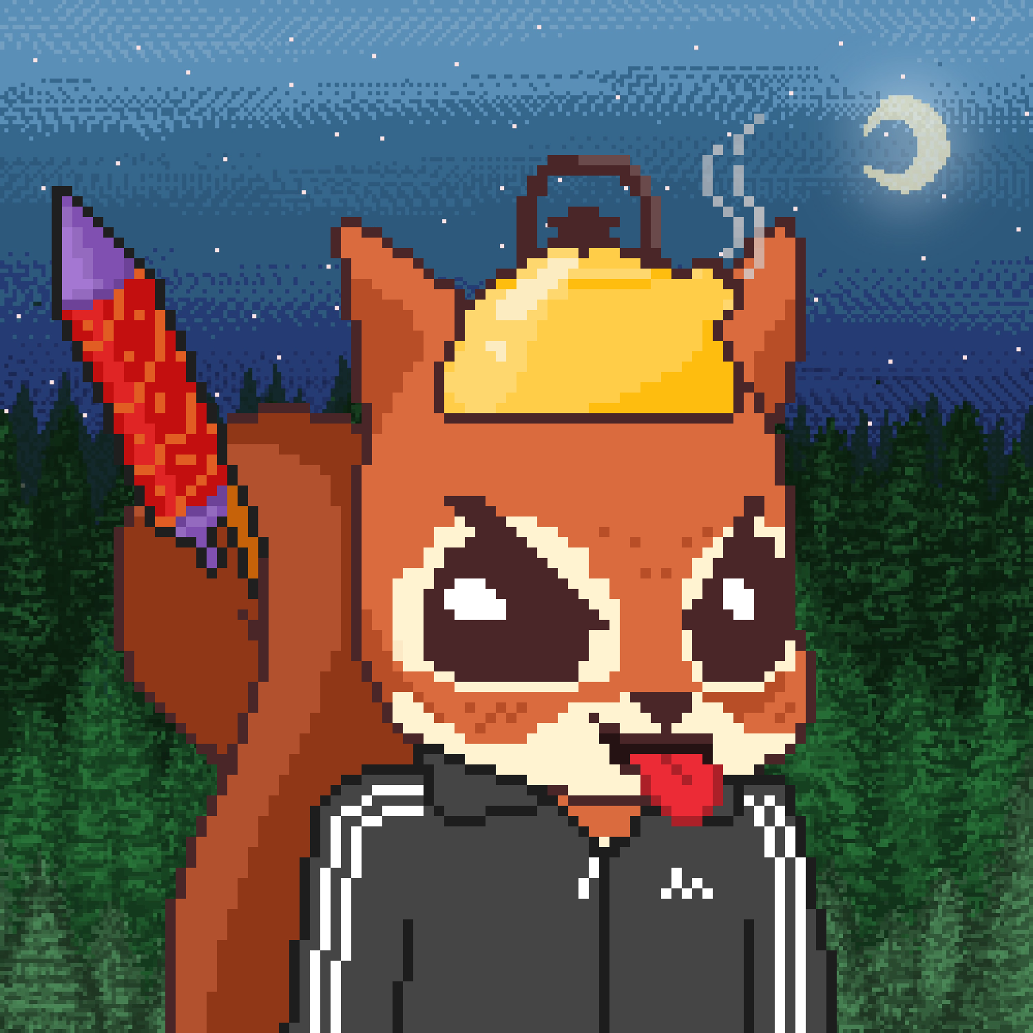 Pixel Squirrels #7952 NFT on Algorand