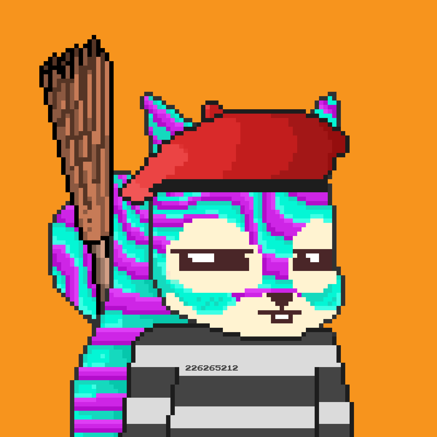 Pixel Squirrels #7953 NFT on Algorand