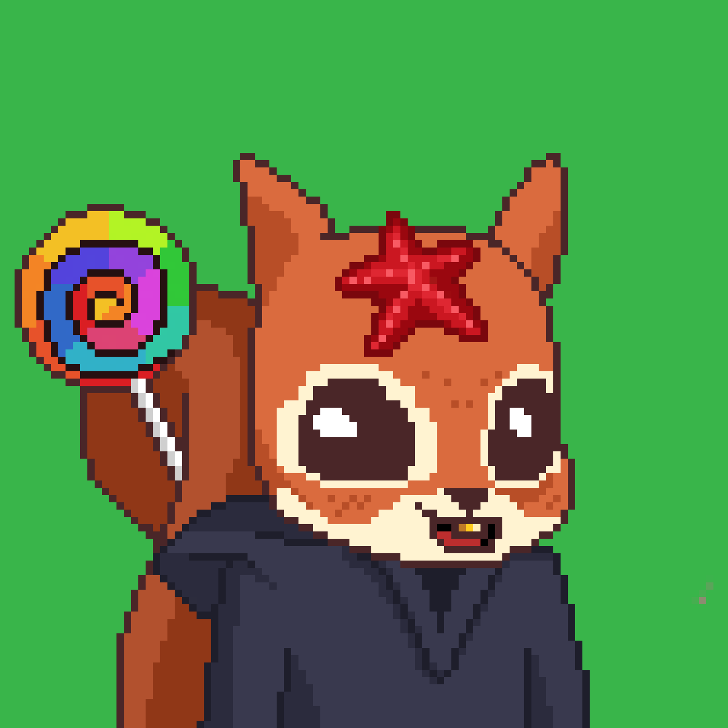 Pixel Squirrels #7955 NFT on Algorand