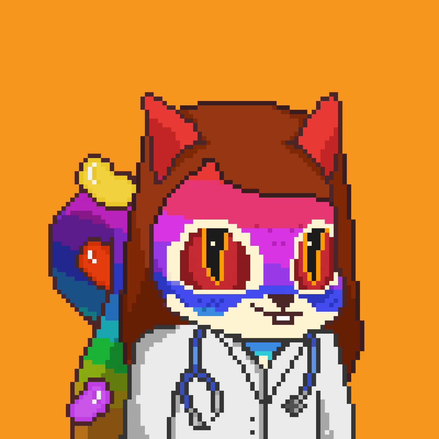 Pixel Squirrels #7957 NFT on Algorand