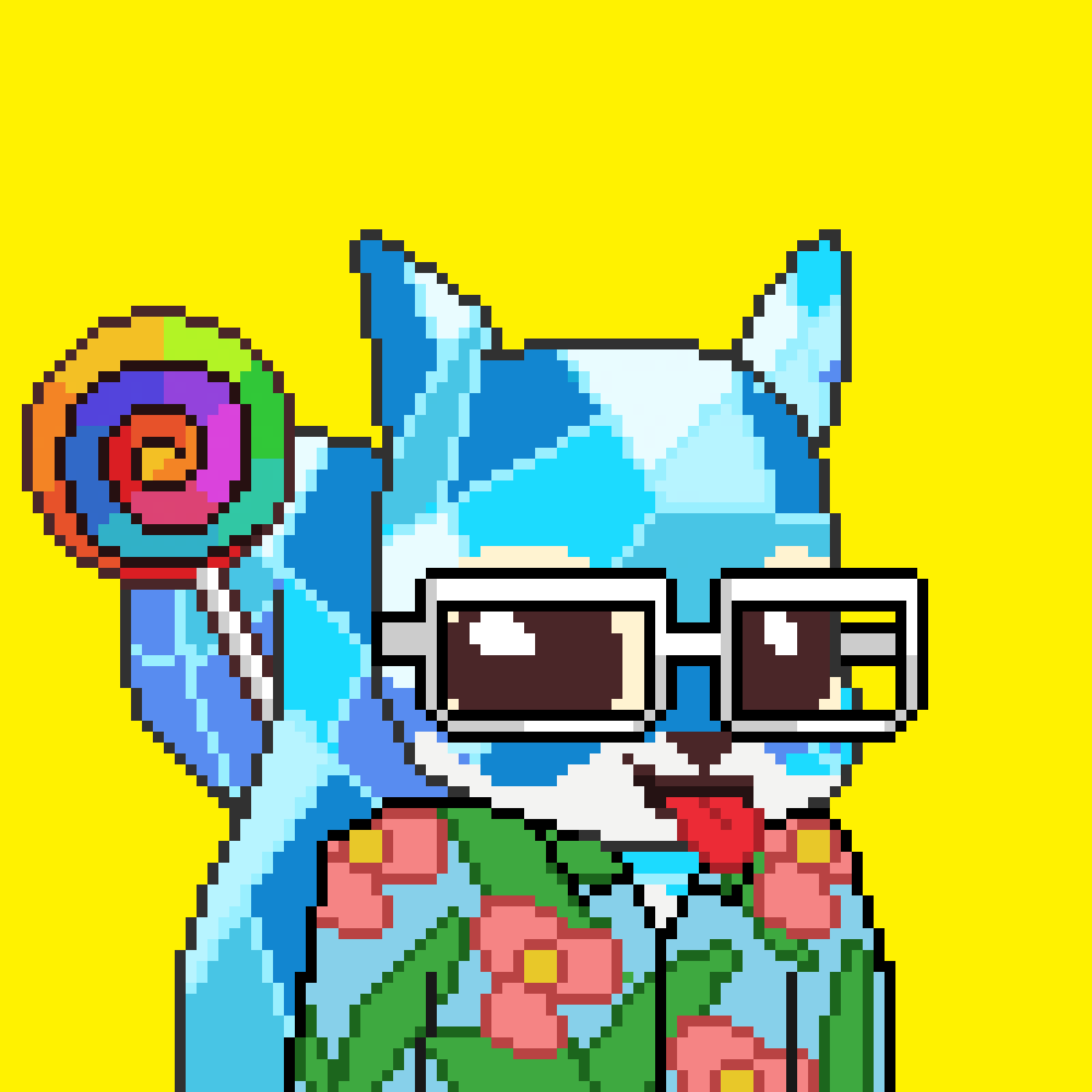 Pixel Squirrels #7961 NFT on Algorand