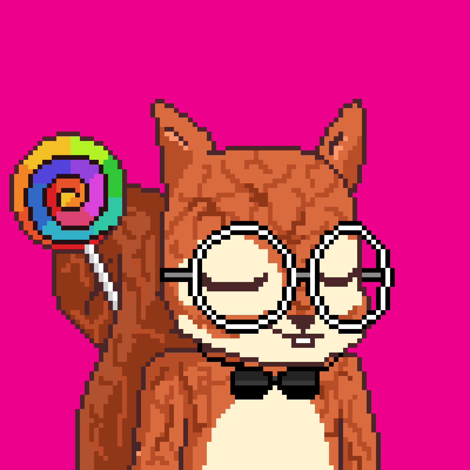 Pixel Squirrels #7964 NFT on Algorand