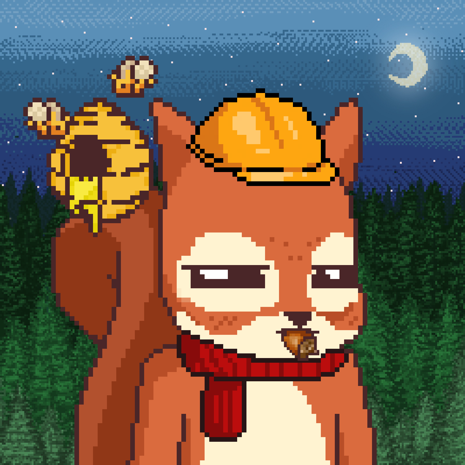 Pixel Squirrels #797 NFT on Algorand