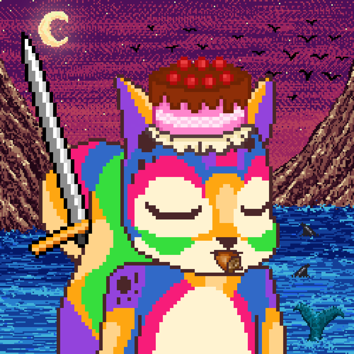 Pixel Squirrels #7982 NFT on Algorand