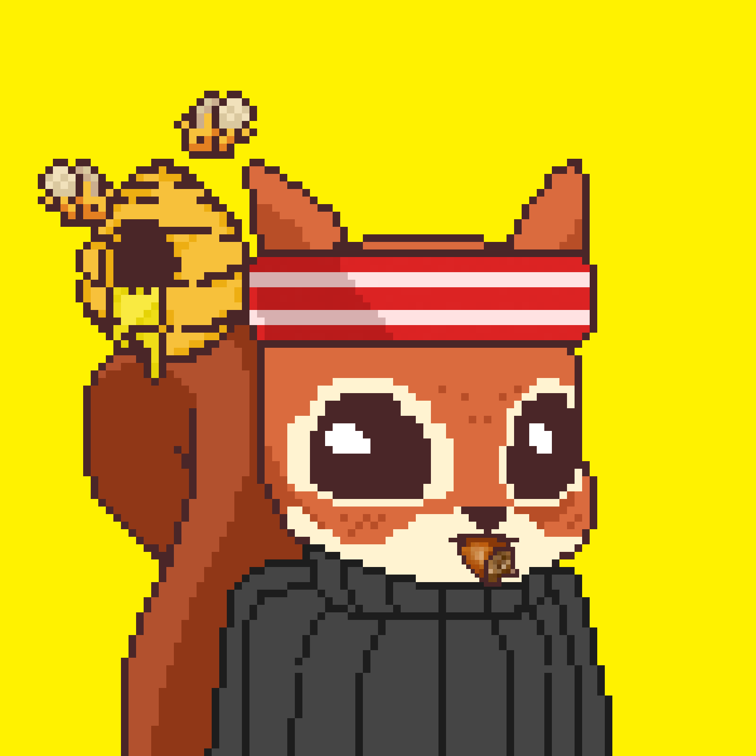 Pixel Squirrels #7986 NFT on Algorand