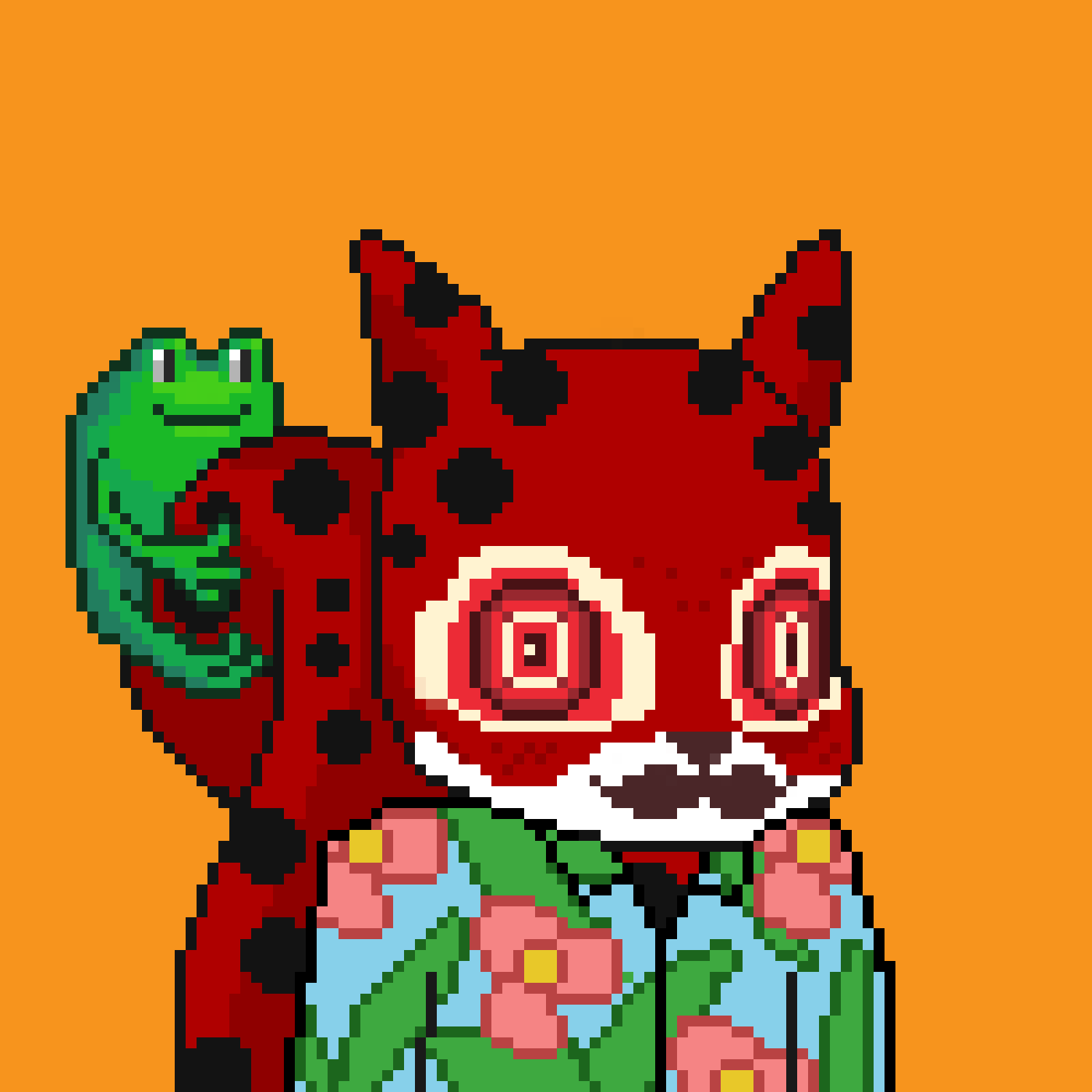 Pixel Squirrels #7993 NFT on Algorand