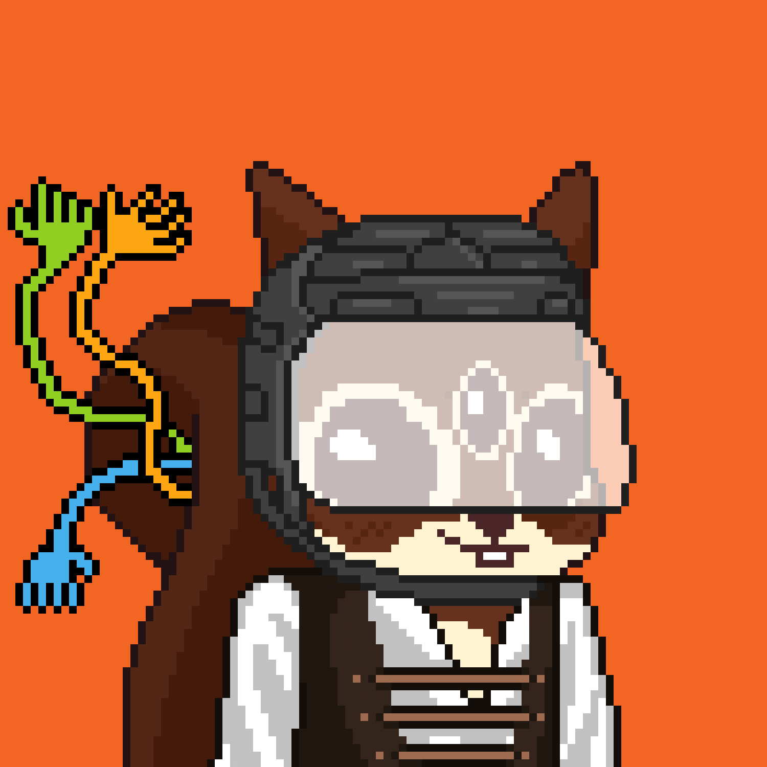 Pixel Squirrels #7994 NFT on Algorand