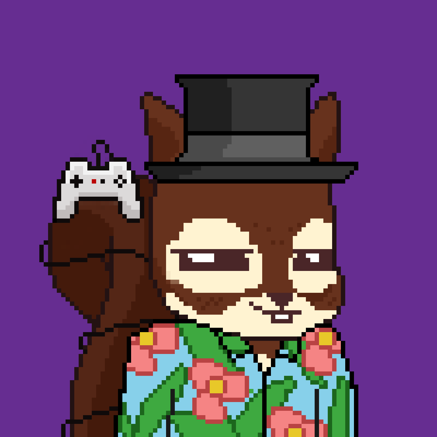 Pixel Squirrels #7999 NFT on Algorand