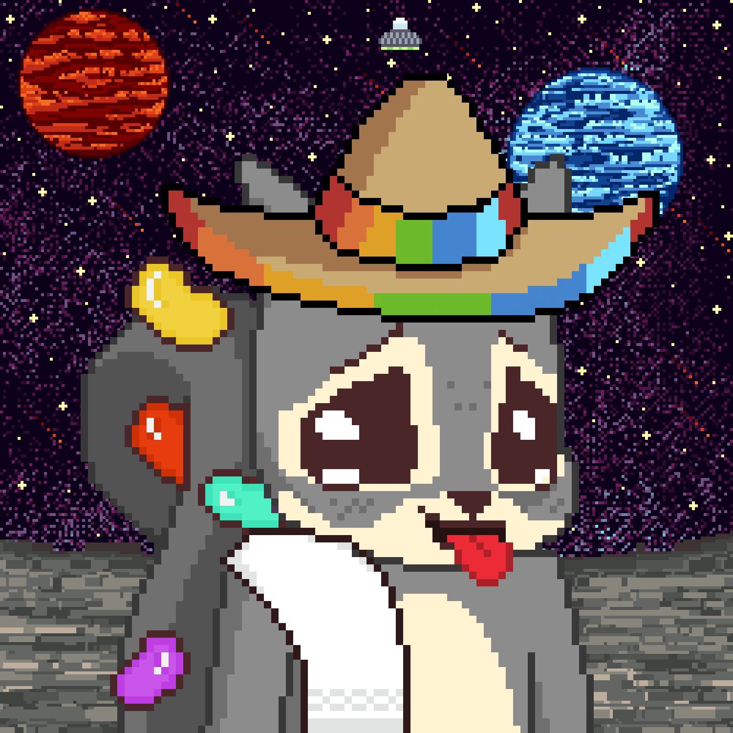 Pixel Squirrels #800 NFT on Algorand