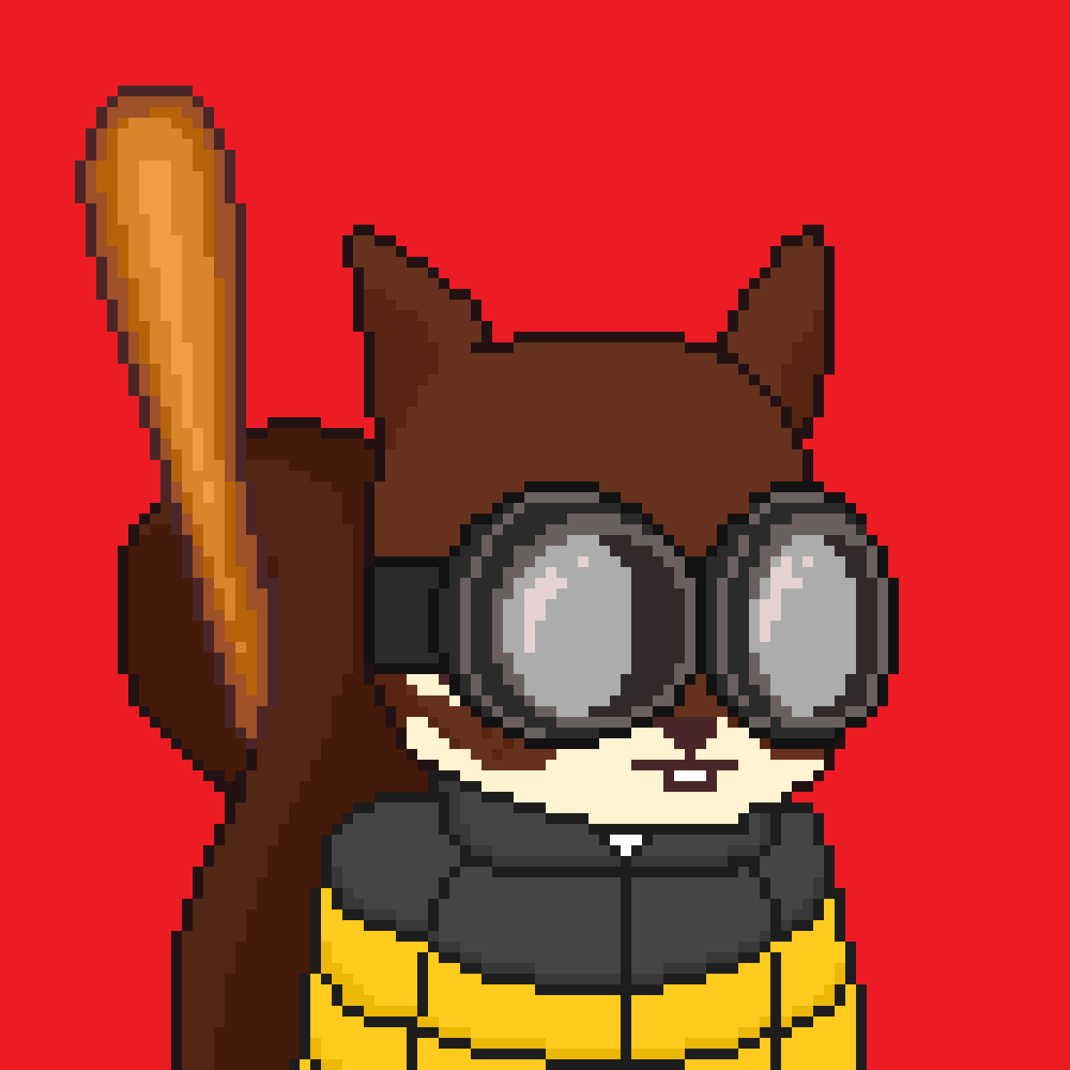 Pixel Squirrels #8013 NFT on Algorand