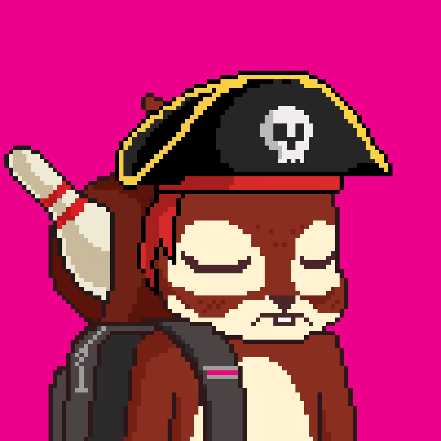 Pixel Squirrels #8024 NFT on Algorand