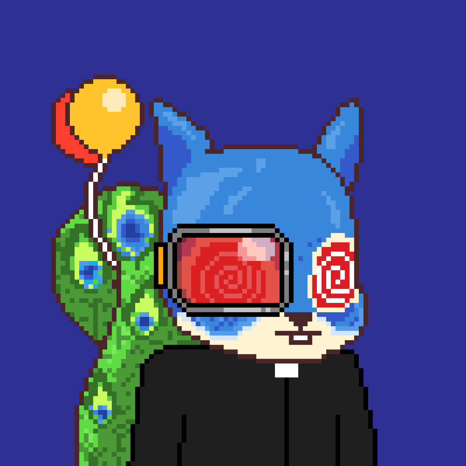 Pixel Squirrels #8025 NFT on Algorand