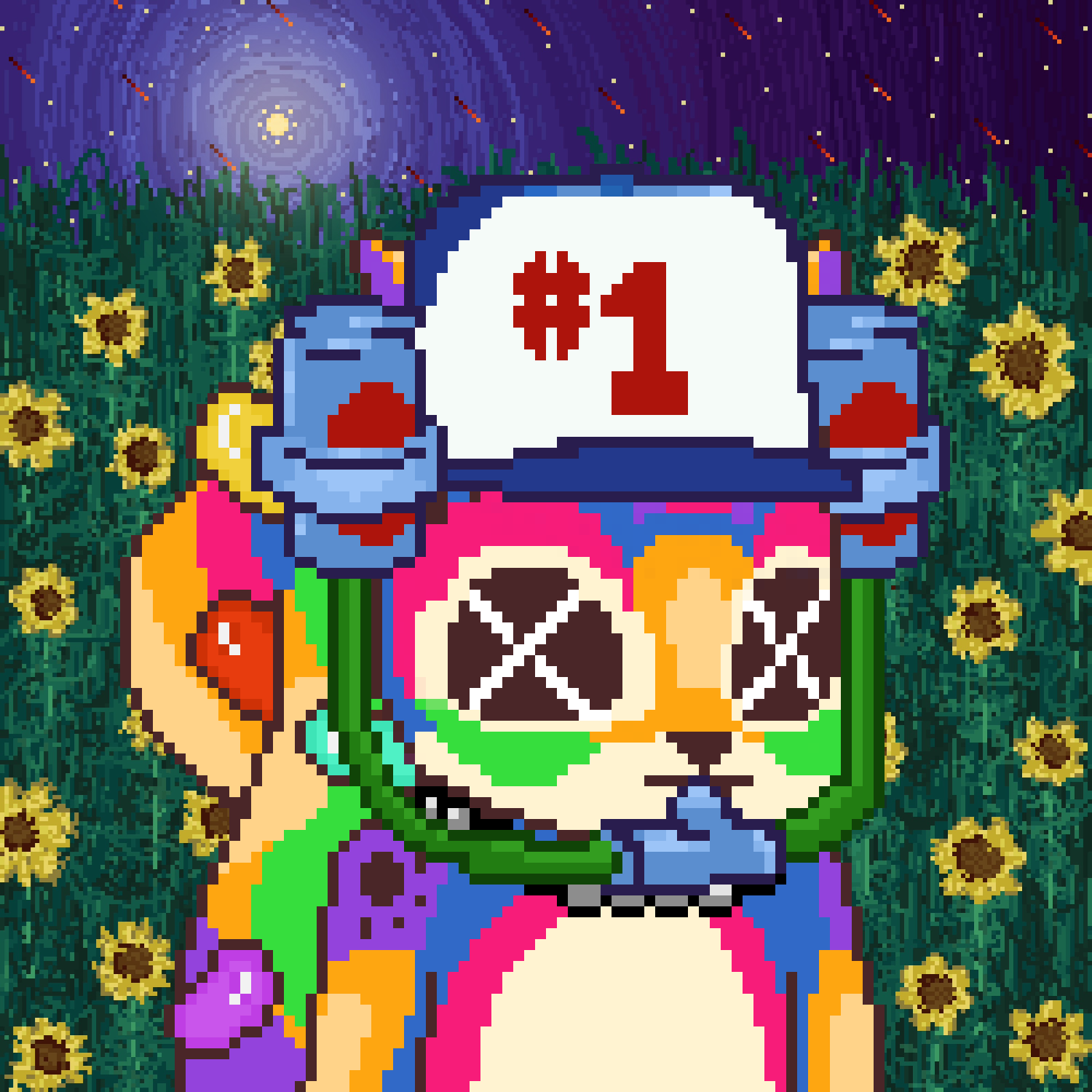 Pixel Squirrels #8027 NFT on Algorand