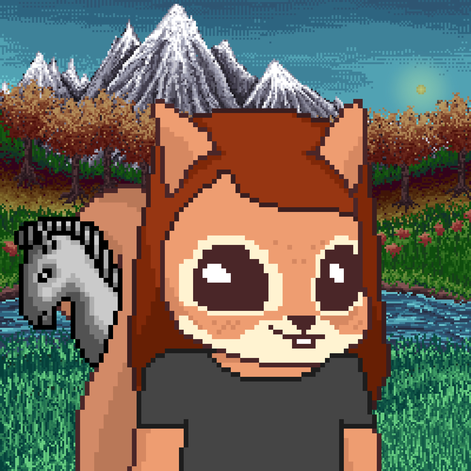 Pixel Squirrels #8028 NFT on Algorand