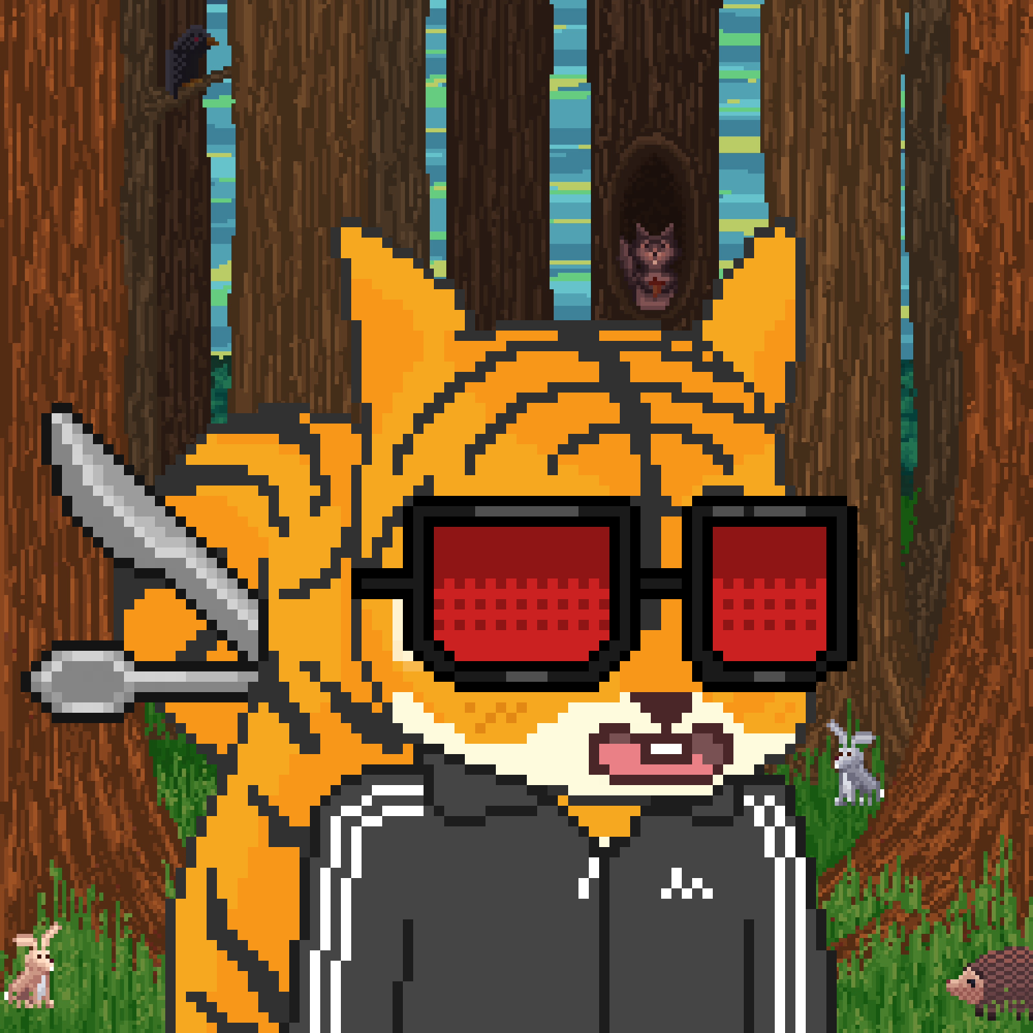 Pixel Squirrels #8029 NFT on Algorand