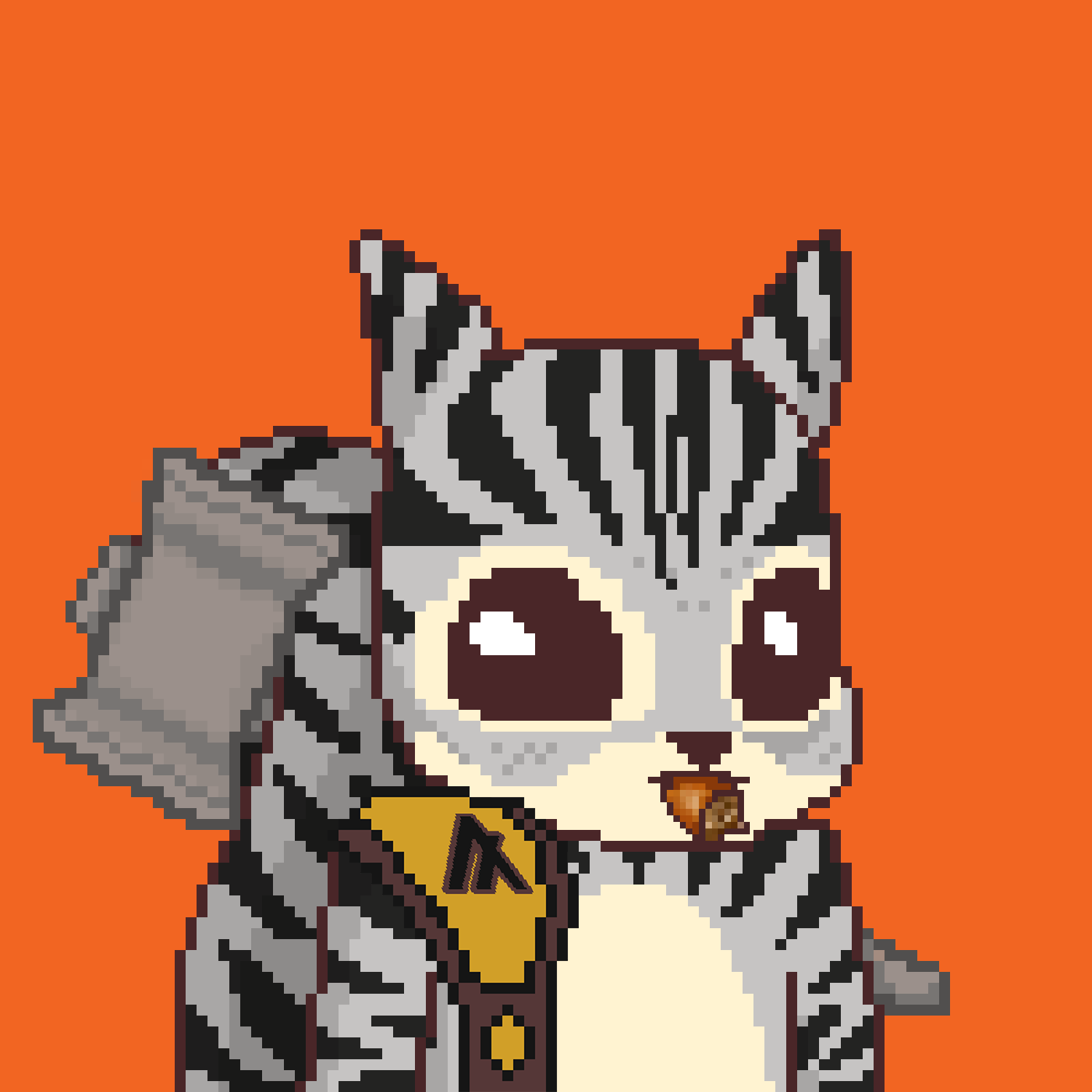 Pixel Squirrels #8033 NFT on Algorand