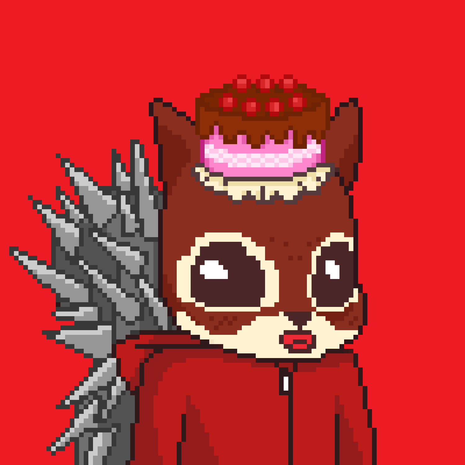 Pixel Squirrels #8040 NFT on Algorand