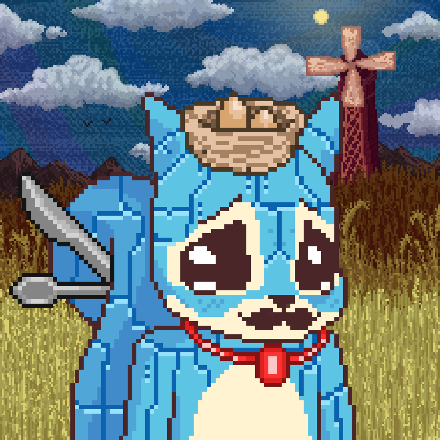 Pixel Squirrels #8045 NFT on Algorand