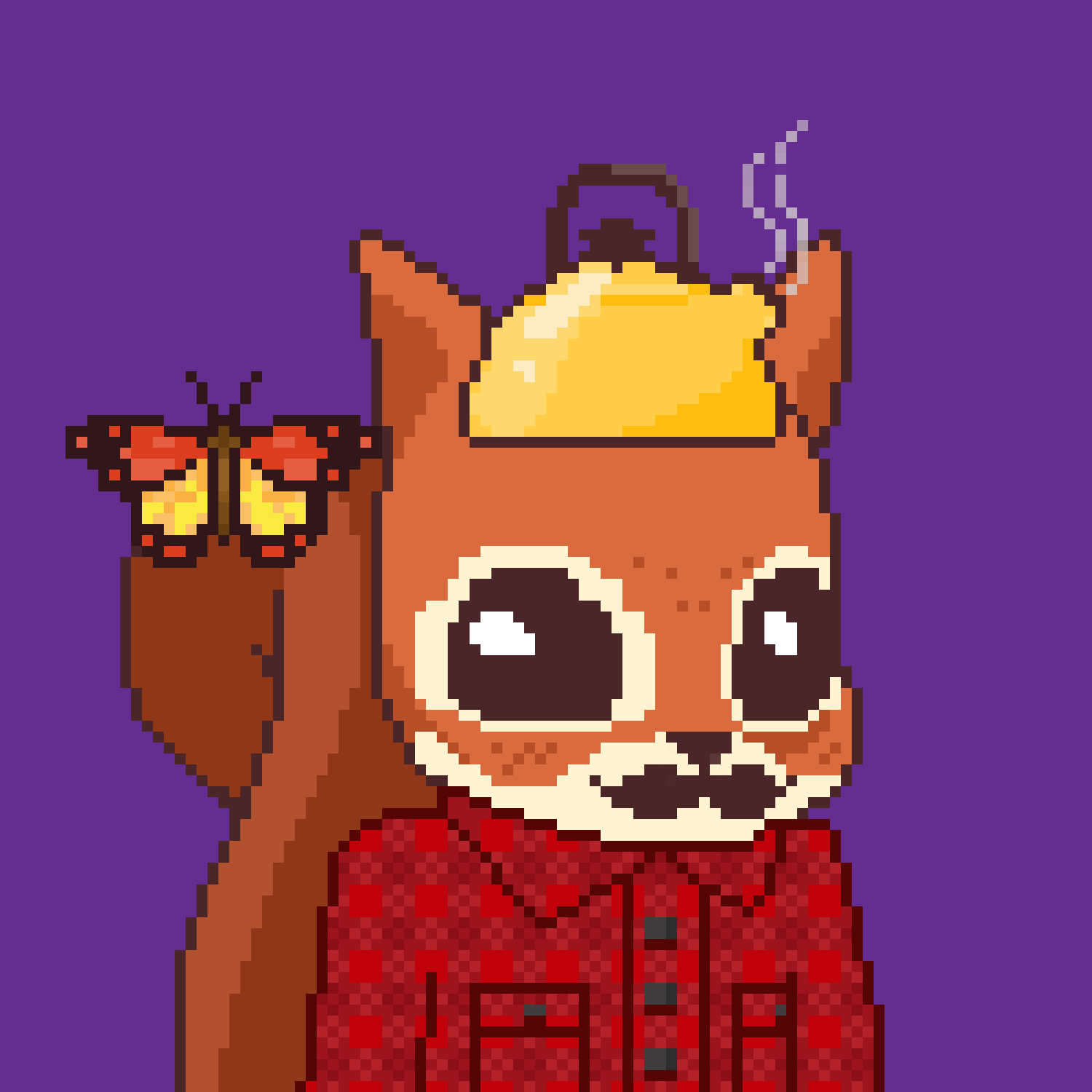 Pixel Squirrels #8046 NFT on Algorand