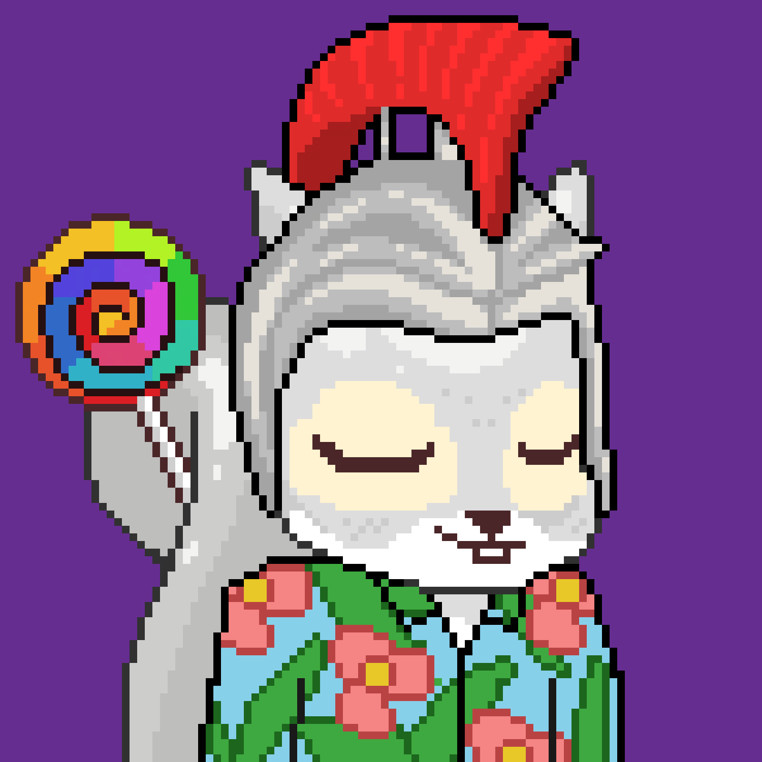 Pixel Squirrels #8054 NFT on Algorand