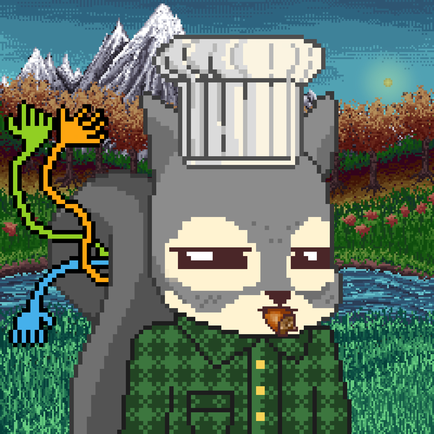 Pixel Squirrels #8056 NFT on Algorand