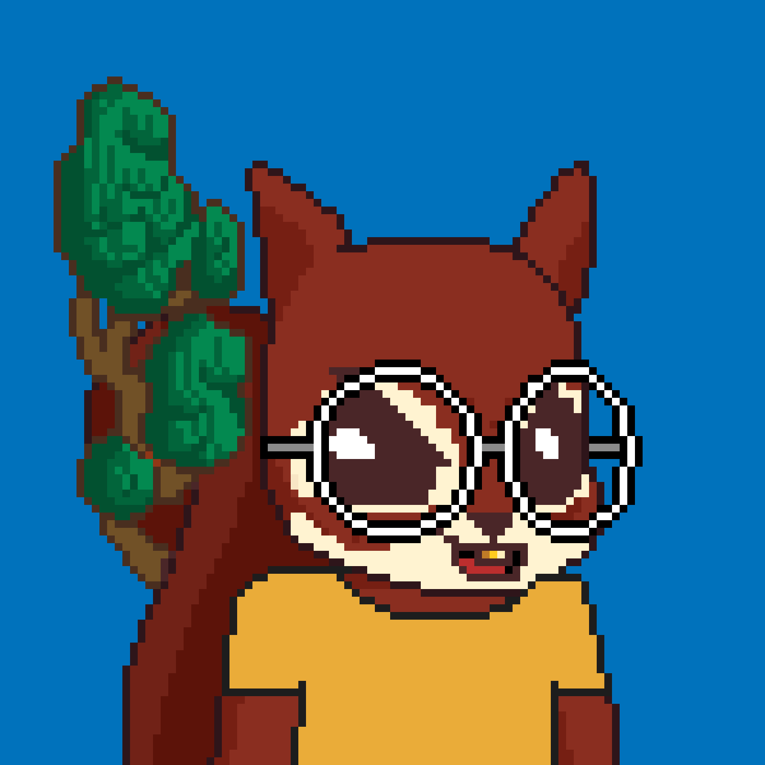 Pixel Squirrels #8061 NFT on Algorand