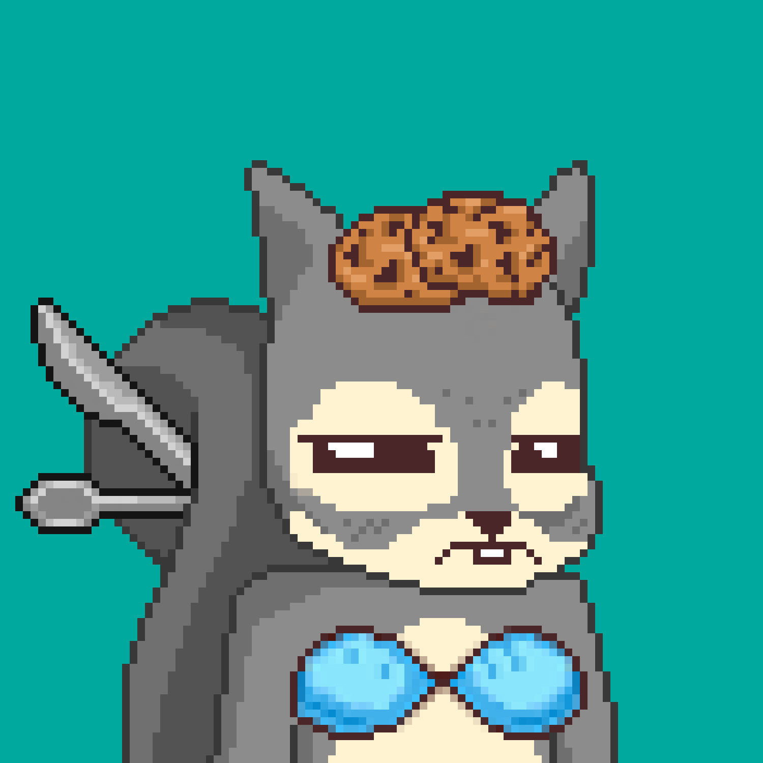 Pixel Squirrels #8062 NFT on Algorand