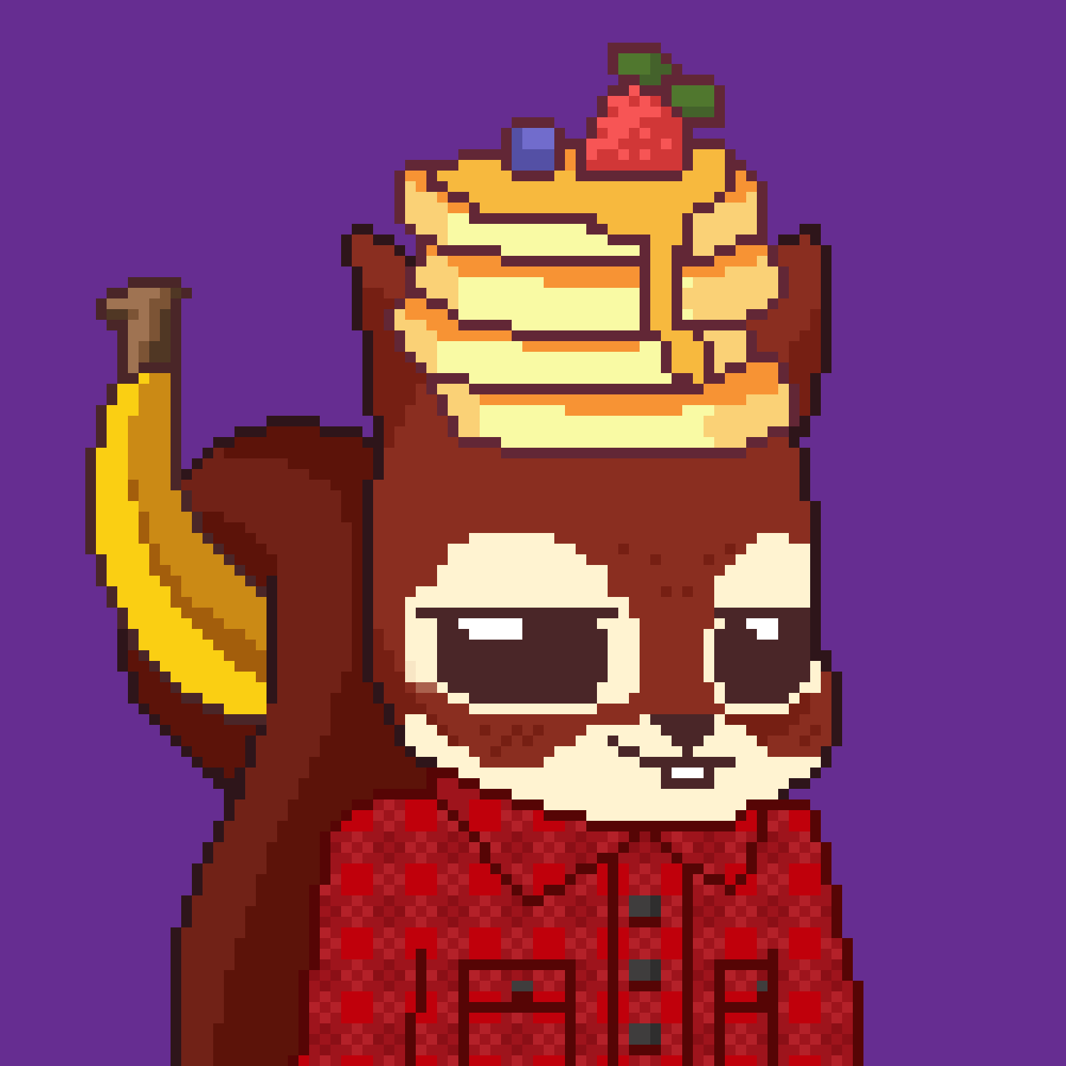 Pixel Squirrels #807 NFT on Algorand