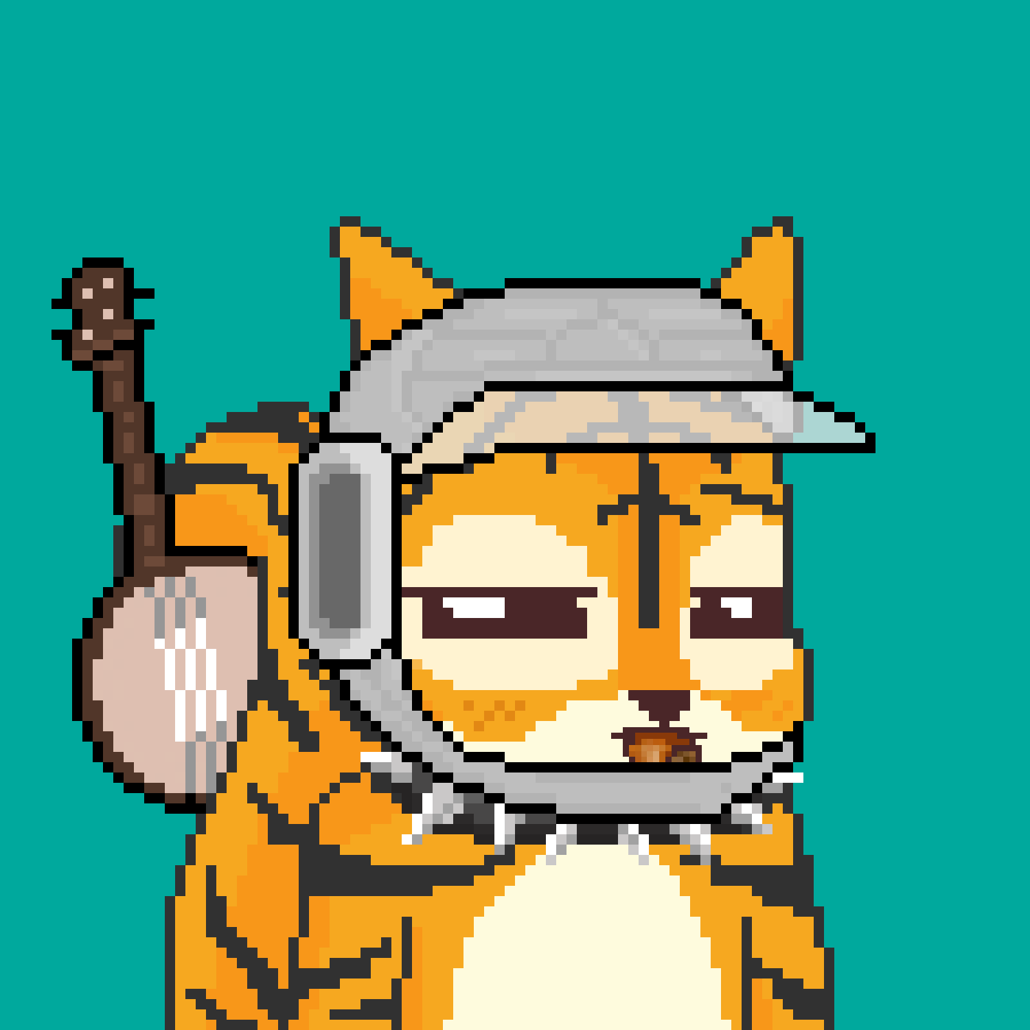 Pixel Squirrels #8074 NFT on Algorand