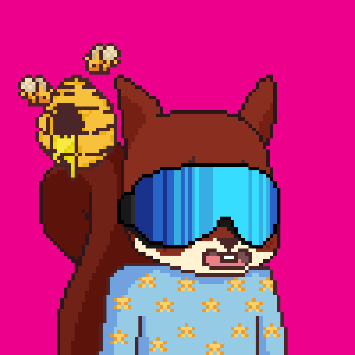 Pixel Squirrels #8075 NFT on Algorand