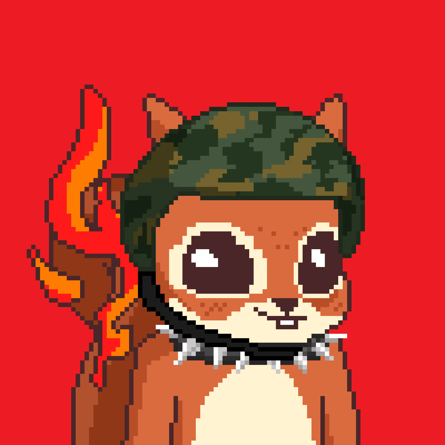 Pixel Squirrels #8076 NFT on Algorand
