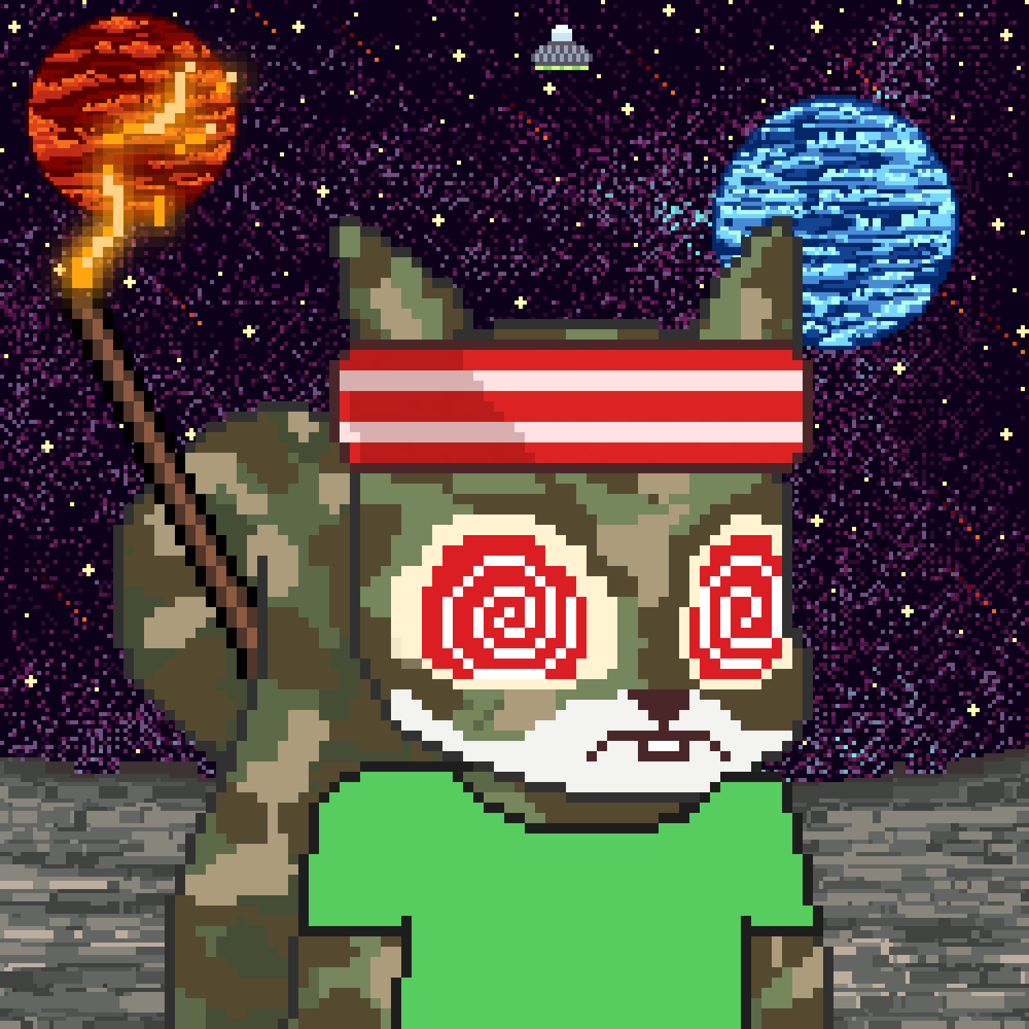 Pixel Squirrels #8079 NFT on Algorand