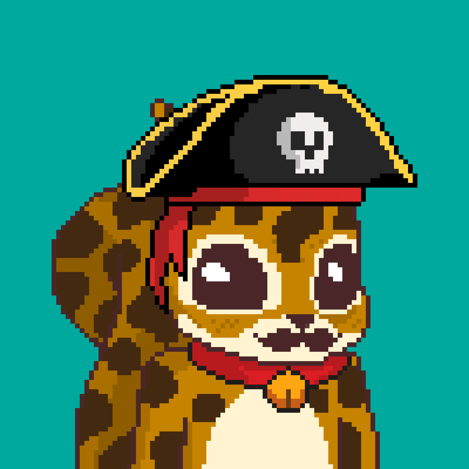 Pixel Squirrels #8082 NFT on Algorand