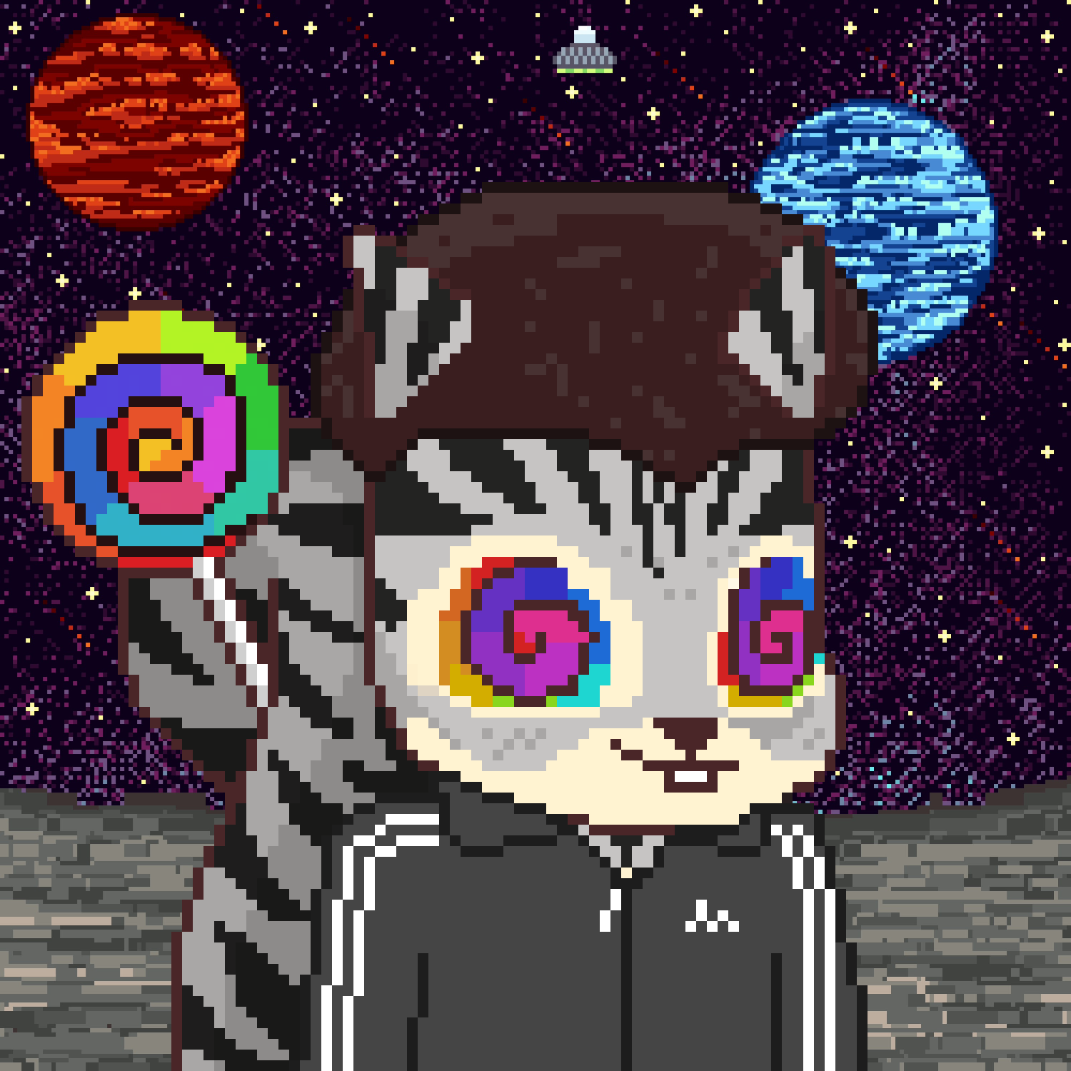 Pixel Squirrels #8084 NFT on Algorand