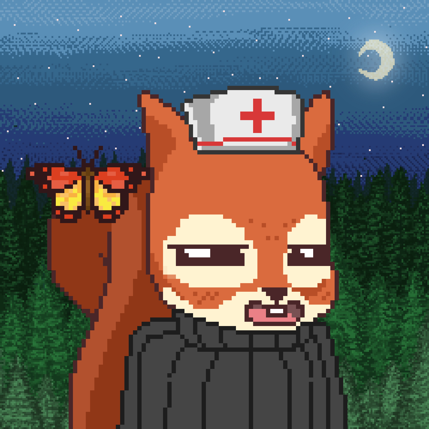 Pixel Squirrels #8089 NFT on Algorand