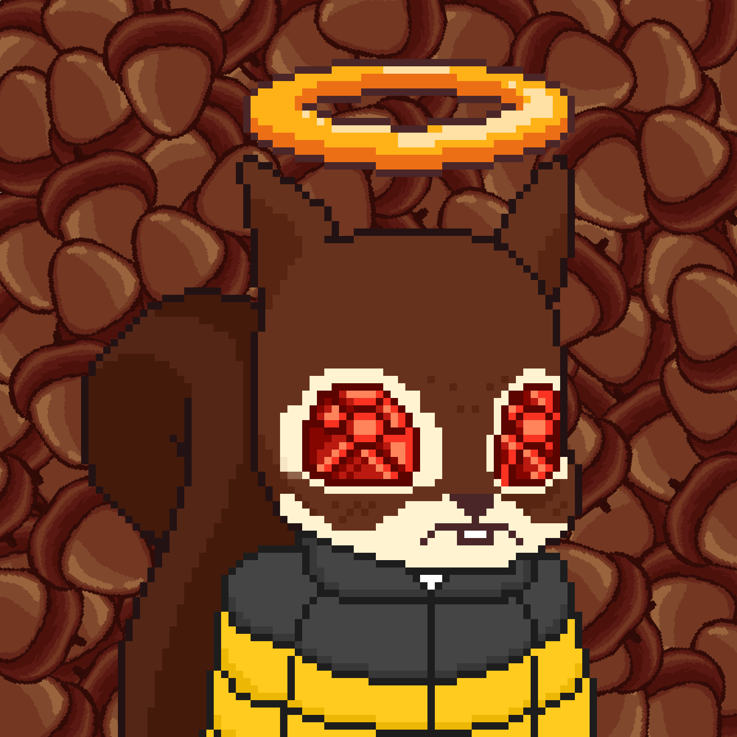 Pixel Squirrels #8090 NFT on Algorand