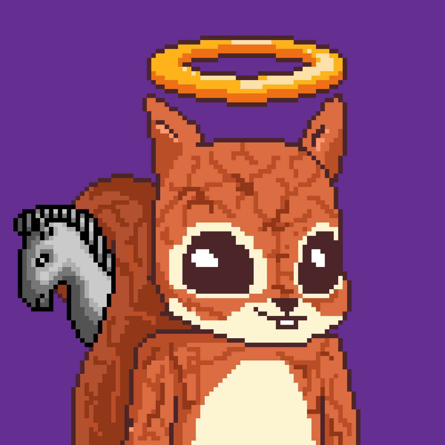 Pixel Squirrels #8095 NFT on Algorand