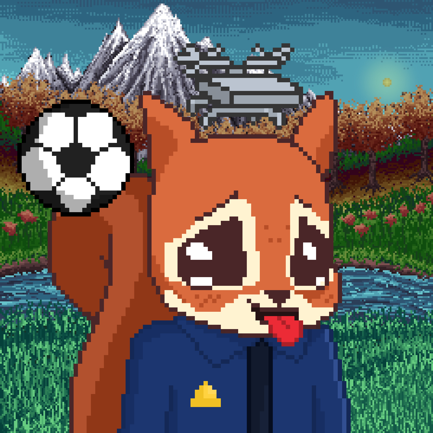 Pixel Squirrels #8096 NFT on Algorand