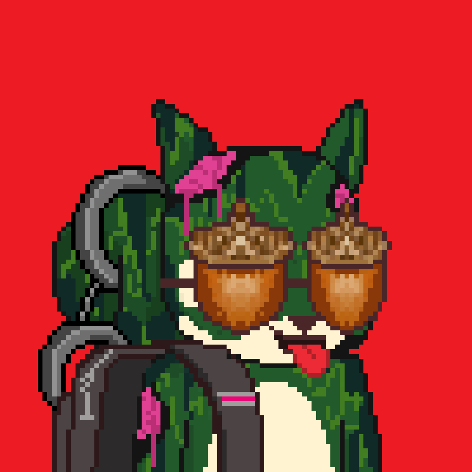 Pixel Squirrels #8100 NFT on Algorand