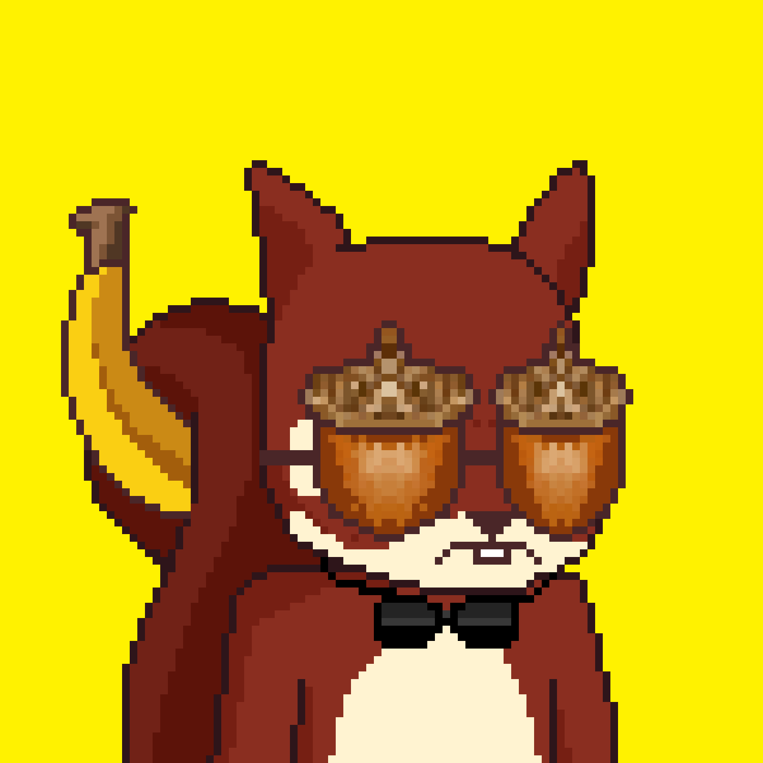 Pixel Squirrels #8101 NFT on Algorand